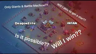 Is it possible to win with Giants only?+ Battle Machine in Builder Base | Clash of Clans