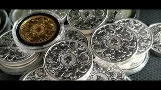 The Queen's Beasts Completer 2oz Silver Coin UK 2021