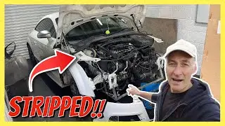 REBUILDING MY CRASH DAMAGED AUDI TTS 8J - Part 2