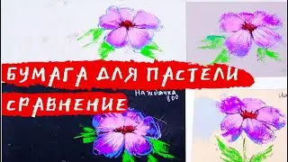 Сравнение пастельной бумаги — kalachevaschool.ru — Подбор цвета. Советы пастелиста Елены Таткиной