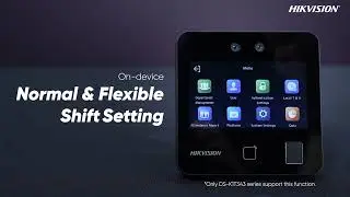 On device Attendance Solution by Hikvision Access Control
