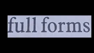 FULL FORM OF WHO PLEASE WATCH FOR VIDEO AND VERY KNOWLEDGE VIDEO 😀😀