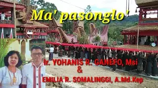 adat toraja ma' pasonglo'