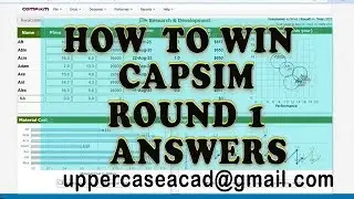 How to win CAPSIM Capstone (2024)