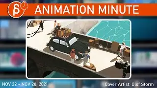 The Animation Minute: News! Jobs! Demo Reels and more! (Nov 22nd - Nov 28th, 2021)