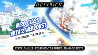Ragnarok Mobile | Heinrich (PVE build + Damage Tests) #ROM #RMCL #heinrich