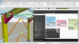 Revit 2021: Integrated Steel Connection Automation Nodes in Dynamo for Revit