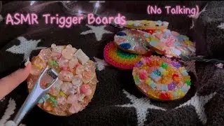 ASMR With Trigger Boards! (No Talking, Textured ￼Tapping, Scratching)