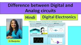Difference between Analog & Digital Circuits in Hindi