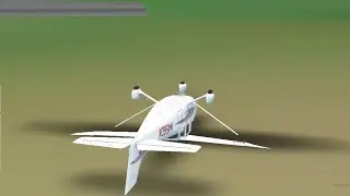 Using clessna 172 as a helicopter (Fail)