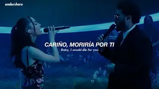 The Weeknd & Ariana Grande - Die For You [Remix] (Sub. Español + Lyrics)