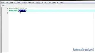 004  04   Creating First Program  Hello Wolrd  in C Programming Language Video Tutorials