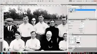 Photoshop Gruppenbild Collage Ebenenmaske