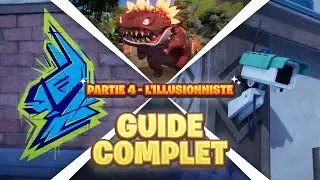 Guide Complet | Quêtes Récits Partie 4 - L'illusionniste | Fortnite Chapitre 5 Saison 4 (Klombo)
