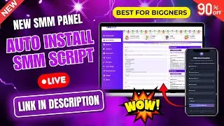 SMM Panel Website Kaise Banaye 2025 | Script + Step-by-Step Setup