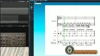 Dorico Hybrid Scoring - Notating Maschine & Samplers