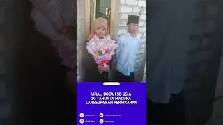 Viral, Bocah SD Usia 10 Tahun di Madura Langsungkan Pernikahan