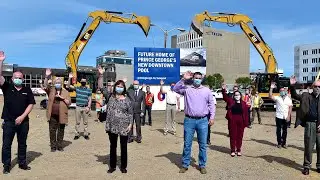 Prince George Downtown Pool Groundbreaking
