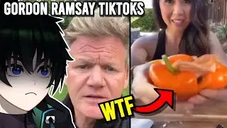 Vtuber Reacts to Gordon Ramsay Losing It Over TikTok Cooking Fails!