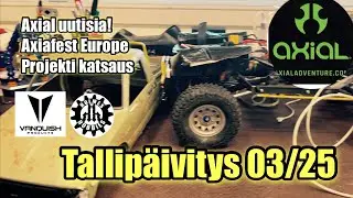 Vänxial UUTISET! Tallipäivitys maaliskuu 2025 - Uudet julkaisut ja RC-tapahtumat -25 ja projektit