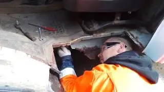 Замена порогов в газели.ч 1