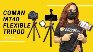Flexible Tripod Coman MT40 /Shopee finds/ #FlexibleTripod #MT40 #Coman #OctopusTripod #Shopee