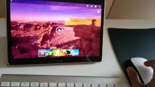 Samsung Galaxy Tab S (10.5) with Keyboard and Mouse