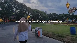 Jalan sore di Kayutangan Heritage Kota Malang | POV - Menyusuri jalanan Kota Malang
