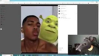 annnn e esse Shrek aí mané? LUANGAMEPLAY analisando instagram