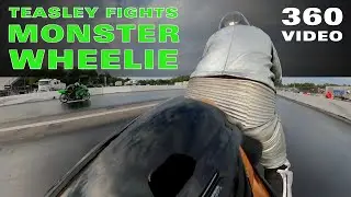 Jeremy Teasley's Epic Wheelie Captured In 360 Video On Brock's Gen 3 Busa