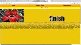 Finish!! Hyperlink web dengan sublime text3