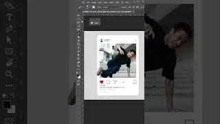 3D Pop Out Effect for instagram in Photoshop #shorts #photoshop #shortvideo