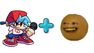 FNF Boyfriend + Annoying Orange / + LOL = ? | Poppy Playtime chapter 2 Friday night funkin animation