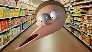 Stretchy Morty drops his Skittles Dog meme