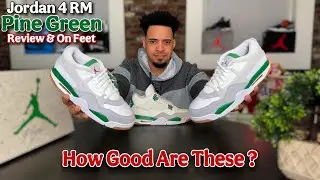 Jordan 4 RM Pine Green 🌲 Review, On Feet & Comparison 🔥