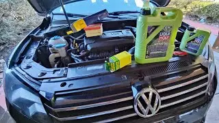 B7/NMS Passat 1.8tsi Oil Change -DIY