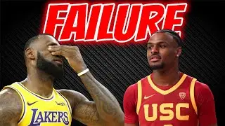 Bronny James may go UNDRAFTED...