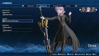 Sword Art Online Fractured Daydream Dark Otherworldly Singer Outfit