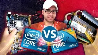 هذا افضل معالج في العالم Core 2 Quad🔥🔥