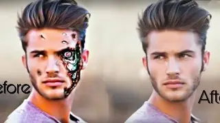 Robot Face Editz || Picsart Editing Tutorial || SaGar Editz ||
