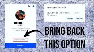 How To Remove Someone From Contact List On Messenger