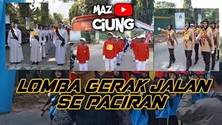 LOMBA GERAK JALAN SE KECAMATAN PACIRAN LAMONGAN