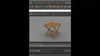 How to make a coffee table in Maya