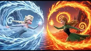 ANNA GETS FIRE POWERS?! 🔥 Ice vs Fire | Elsa & Anna Magical Story