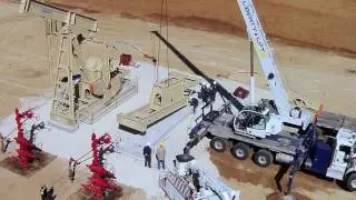 Liberty Lift Setting a PumpJack in South Texas Using a Manitex 5096S Photos