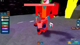 Бой с боссом! SuperHero Simulator/ROBLOX