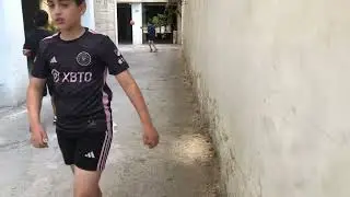 تحدي تقليد ‏اهداف اللاعبين ‏لبرشلونة