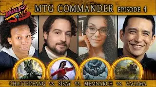 TTJ: Blackneto v Sean Marquette v Ellie v Gabriel Luna | MTG EDH Gameplay episode 4