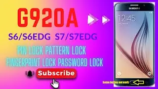 S6/S6EDG S7/S7EDG #pin lock #pattern lock #fingerprint lock #password lock #unlock #tool