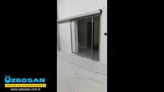 Özbosan - Otomatik Tek Kanat Geniş Kapı Fotoselli